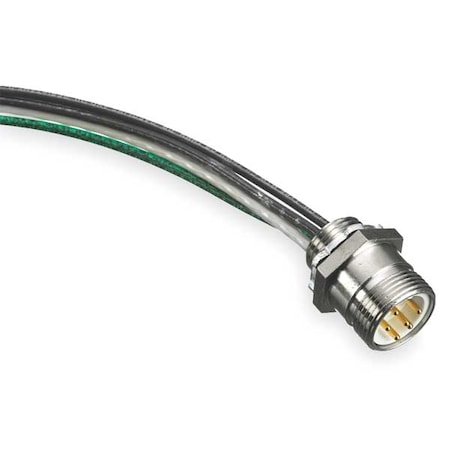 Receptacle, Blk;Grn:Ylw, Male, 30 A MPN:RM3004PA001
