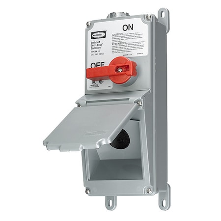 Nonfusible, Disconnect Switch, Heavy Duty, 600 V, 3PST, NEMA 12K, 3R Lever MPN:SETL3