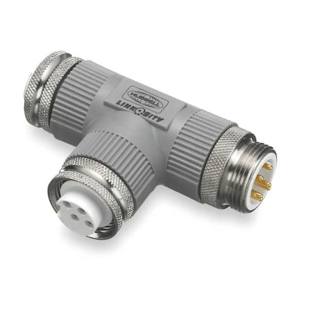 Tee, 20 A, 600V AC, 4 Pole, Gray, NEMA 4X MPN:TX2304002304T00