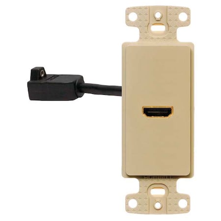 Video Wall Plate and Jack, HDMI, Ivory MPN:NS801I