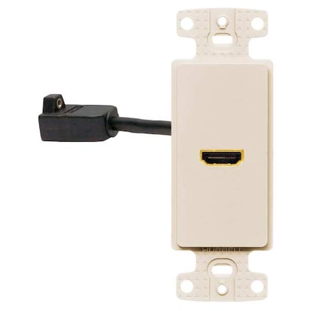 Video Wall Plate and Jack, HDMI, Lt Al MPN:NS801LA