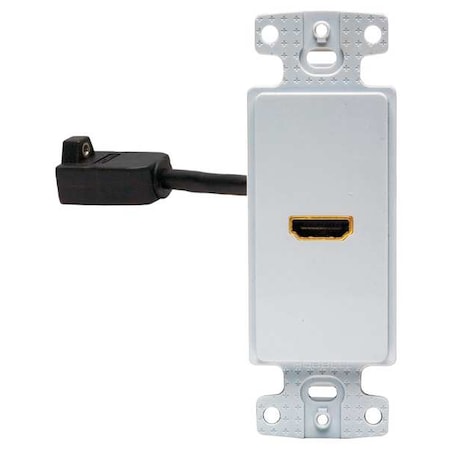 Video Wall Plate and Jack, HDMI, White MPN:NS801W