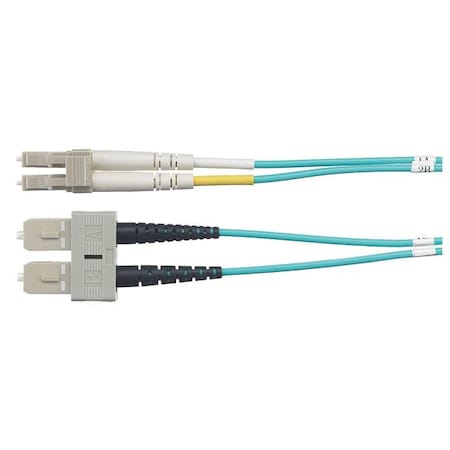 Fiber Optic Patch Cord, Aqua, 16.40 ft. MPN:DFPCLCSCE5MM