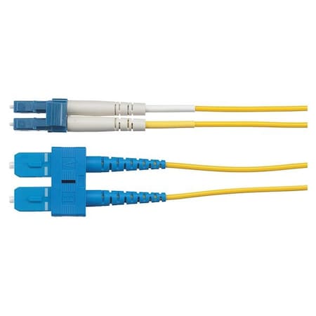 Fiber Optic Patch Cord, Yellow, 16.40 ft. MPN:DFPCLCSCS5SM