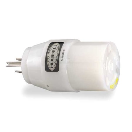 Power Strip, Surge, L5-20R, 5-15P, White MPN:HBL21CM28
