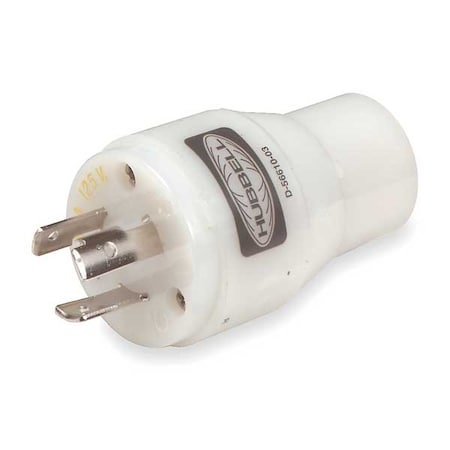 Power Strip, Surge, 5- 15R, L5-20P, White MPN:HBL21CM29