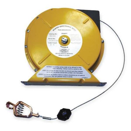 Cord Reel, Yellow Reel Color, 50 Ft Length MPN:HBL50SD