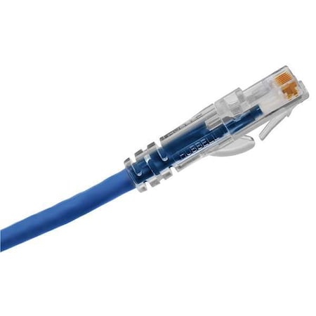 Patch Cord, Cat 6A, Clear Boot, Blue, 3 ft. MPN:HC6AB03