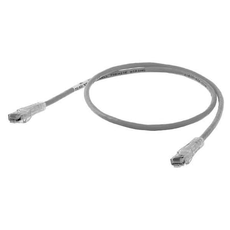 Patch Cord, Cat 6, Clear Boot, Gray, 5.0 ft. MPN:HC6GY05