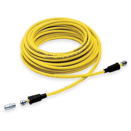 Coaxial Cable, RG-59/U, 22 AWG, Yellow MPN:TV99