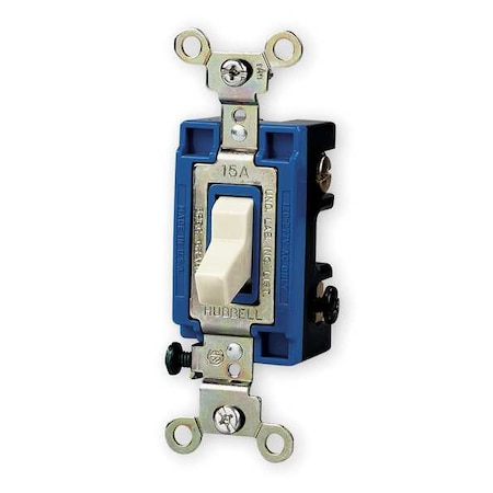 Wall Swtch, 1-Pol, 120/277V, 15A, Ivry, Toggl MPN:CS115I