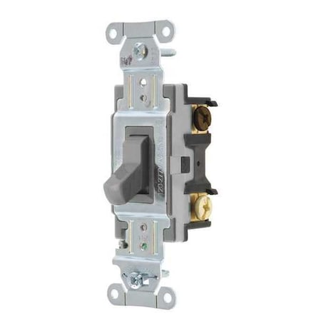 Wall Switch, Gray, 3-Way Type, 1 to 2 HP MPN:CSB315GY