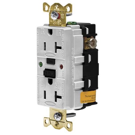 GFCI Receptacle, 20A, 125VAC, 5-20R, White MPN:GFSG5362W
