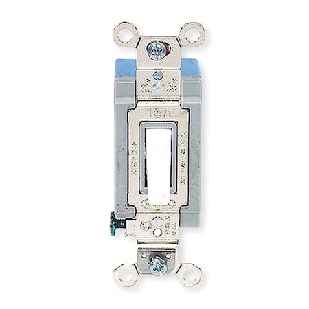 Wall Swtch, 1-Pole, 120/277V, 15A, Wht, Toggl MPN:HBL1201W
