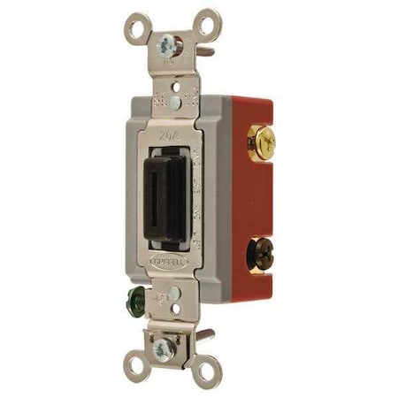 Wall Switch, 3-Way, 120/277V, 20A, Brn, Toggl MPN:HBL1223L
