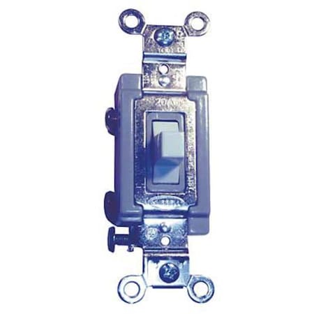 Wall Switch, 20A, White, 3-Position, Toggle MPN:HBL1557W