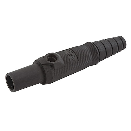 Single Pole Connector, Female, Black MPN:HBL15FBBK