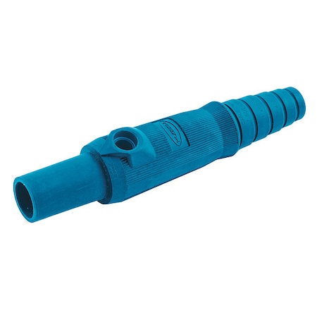 Single Pole Connector, Female, Blue MPN:HBL15FBBL