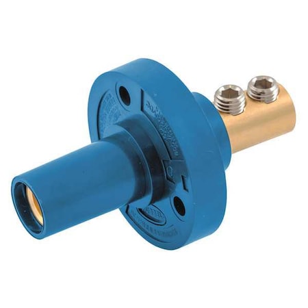 Receptacle, Blue, Female, Taper Nose, Double MPN:HBL15FRBL