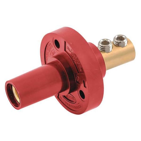 Recpt, Orange, Female, Threaded Stud, 150 A MPN:HBL15FRR