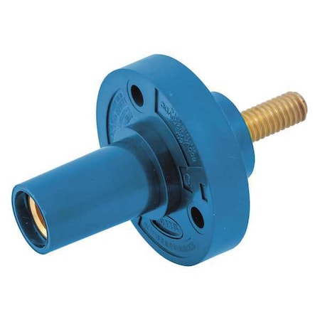 Recpt, Blue, Female, Threaded Stud, 150 A MPN:HBL15FRSBL