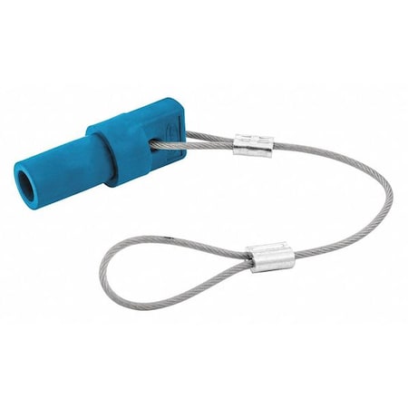Single Pole Connector, Protective Cap, Blu MPN:HBL15MCAPBL