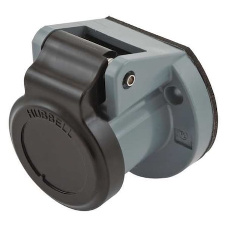 Single Pole Connector, Weather Cover, Blck MPN:HBL15NCBK