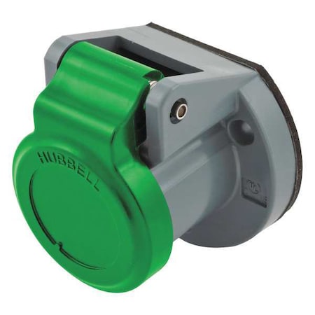 Single Pole Connector, Green, Elastmr MPN:HBL15NCGN