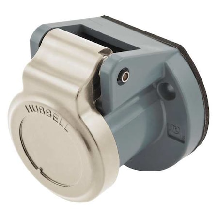 Single Pole Connector, White, Elastmr MPN:HBL15NCW