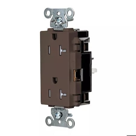 Straight Blade Receptacle, 5-20R, 20 A, 125V AC, 2 Pole, 3 Wire, Surface Mount, Grounded MPN:HBL2162STTR