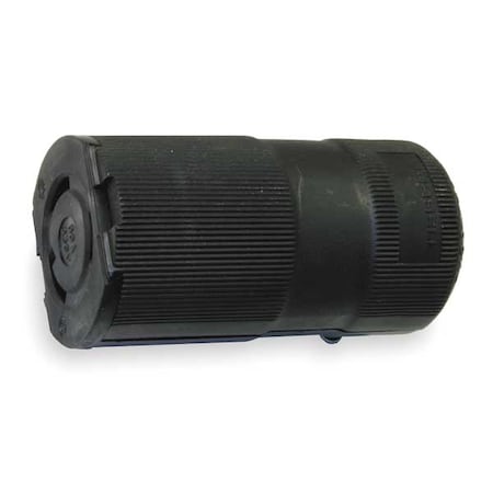 Locking Connector, L6-30R, 30 A, 250V AC, Single Phase, 2 Pole, Screw Terminals, Black MPN:HBL2623VBK