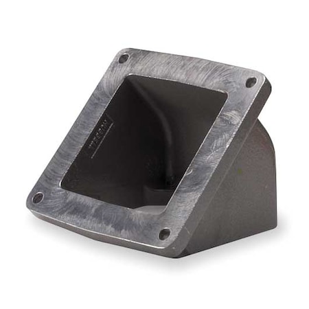Angle Adapter, Cst Alum, Silver, 4.5x3.44in MPN:HBL26404