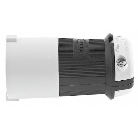 Locking Plug, L14-30P, 30 A, 125/250V AC, Single Phase, 3 Pole, Screw Terminals, Black, White MPN:HBL2711S