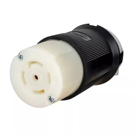 Locking Connector, L15-30R, 30 A, 250V AC, Three Phase, 3 Pole, Spring Clamp Terminals MPN:HBL2723ST