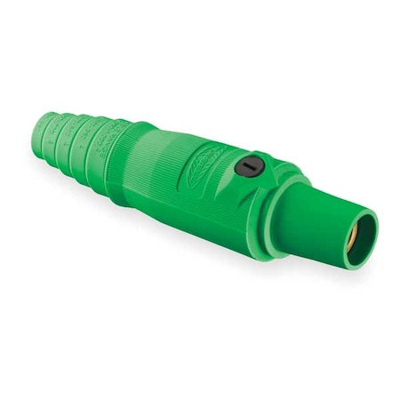 Connector, Double Set, Grn, 300AC/DC, Female MPN:HBL300FGN