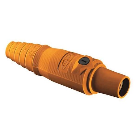 SinglePoleInline, 300A, Female, Orange MPN:HBL300FO