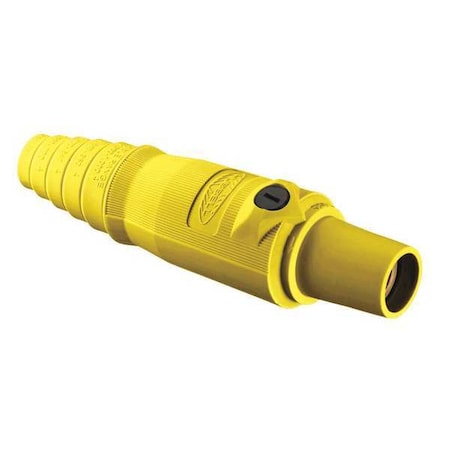 SinglePoleInline, 300A, Female, Yellow MPN:HBL300FY