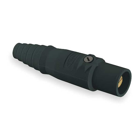 Connector, Double Set, Blk, Taper Nose, Male MPN:HBL300MBK