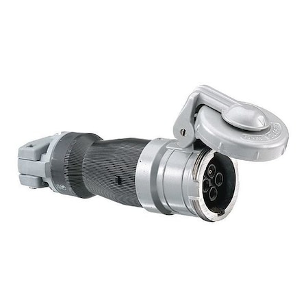 Watertight Pin & Sleeve Connector, 30 A, 600V AC/250V DC, Three Phase, 3 Pole, Style 1 Grounding MPN:HBL430CS1W
