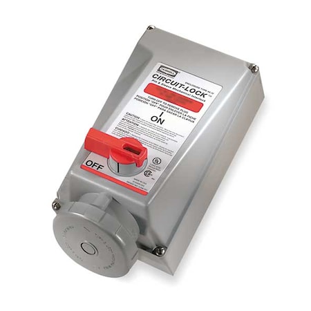WT Mch Intrlk Dvc, 3P4W, 60 A, 480V AC, 30hp MPN:HBL460MI7W