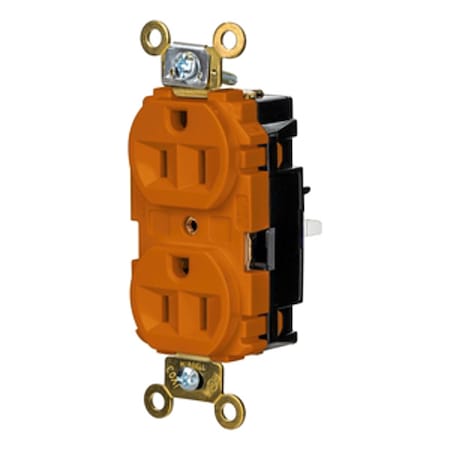 Straight Blade Receptacle, 5-15R, 15 A, 125V AC, 2 Pole, 3 Wire, Surface Mount, Grounded MPN:HBL5262STO