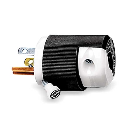 Straight Blade Plug, 5-15P, 15 A, 125V AC, 2 Pole, Screw Terminals, Grounded MPN:HBL5280C