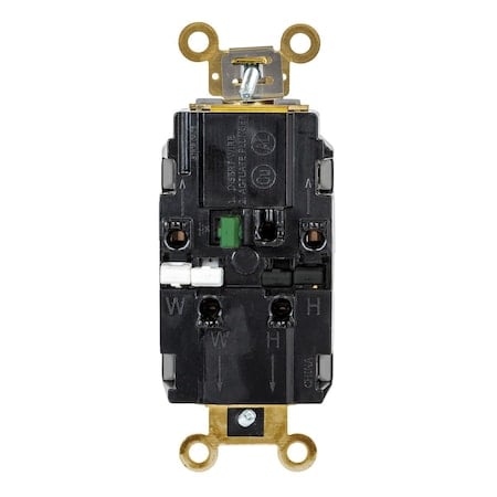 Straight Blade Receptacle, 5-20R, 20 A, 125V AC, 2 Pole, 3 Wire, Surface Mount, Grounded MPN:HBL5362STGY