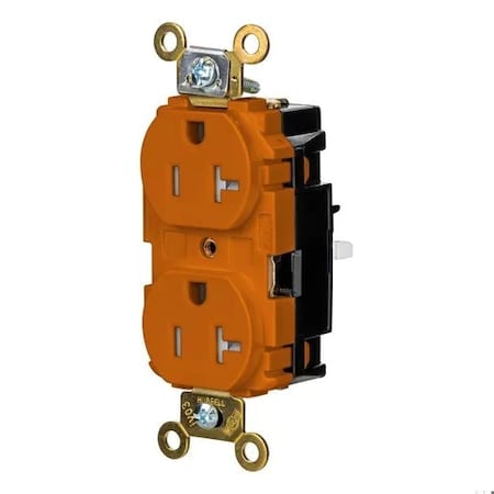 Straight Blade Receptacle, 5-20R, 20 A, 125V AC, 2 Pole, 3 Wire, Surface Mount, Grounded MPN:HBL5362STOTR