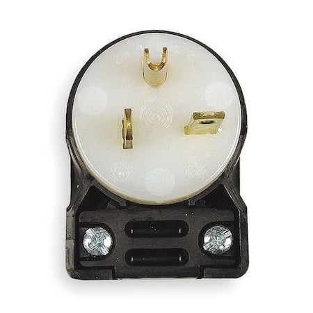 Straight Blade Plug, 6-20P, 20 A, 250V AC, 2 Pole, Screw Terminals, Grounded MPN:HBL5466CA