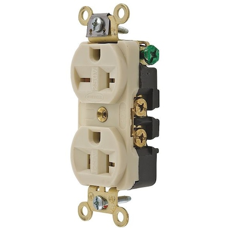 Receptacle, Duplex, 5-20R, 6-20R, 125/250V MPN:HBL5492I