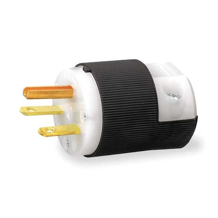 Straight Blade Plug, 6-15P, 15 A, 250V AC, 2 Pole, Screw Terminals, Grounded MPN:HBL5666C