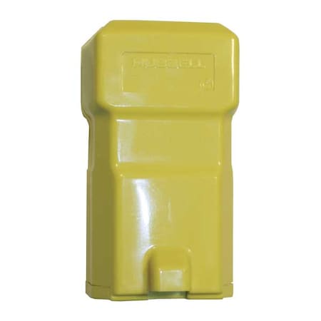 Straight Blade Connector, 6-15R, 15 A, 250V AC, 2 Pole, 3 Wire, Screw Terminals, Yellow MPN:HBL5669VY