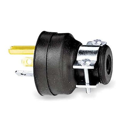 Straight Blade Plug, 7-15P, 15 A, 277V AC, 2 Pole, Screw Terminals, Grounded MPN:HBL5929