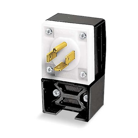 Straight Blade Plug, 14-20P, 20 A, 125/250V AC, 3 Pole, Screw Terminals, Grounded MPN:HBL8411C